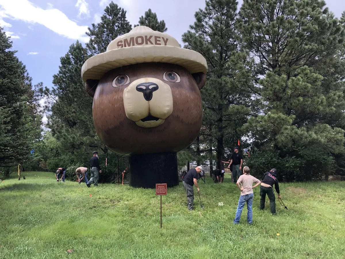 Smokey Bear Historical Park in Capitan, New Mexico